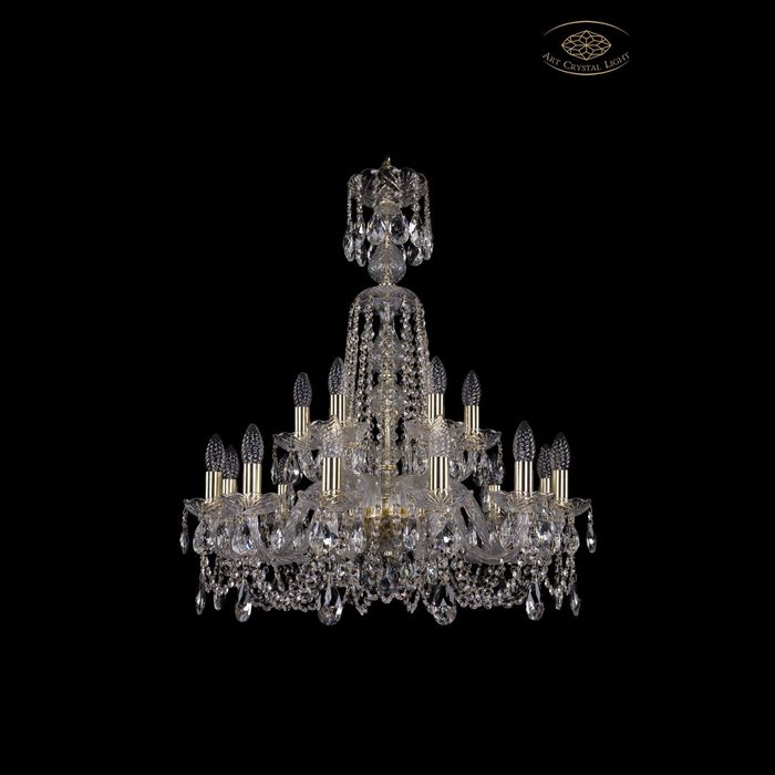Люстра хрустальная 102.12+6.240.XL-77.G Art Crystal Light