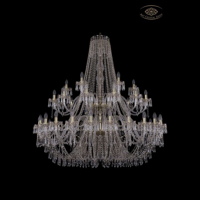 Люстра хрустальная 103.24+12+6.530.2d.G Art Crystal Light