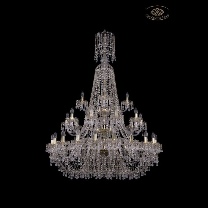Люстра хрустальная 110.20+10+5.400.XL-158.3d.G.V0300 Art Crystal Light