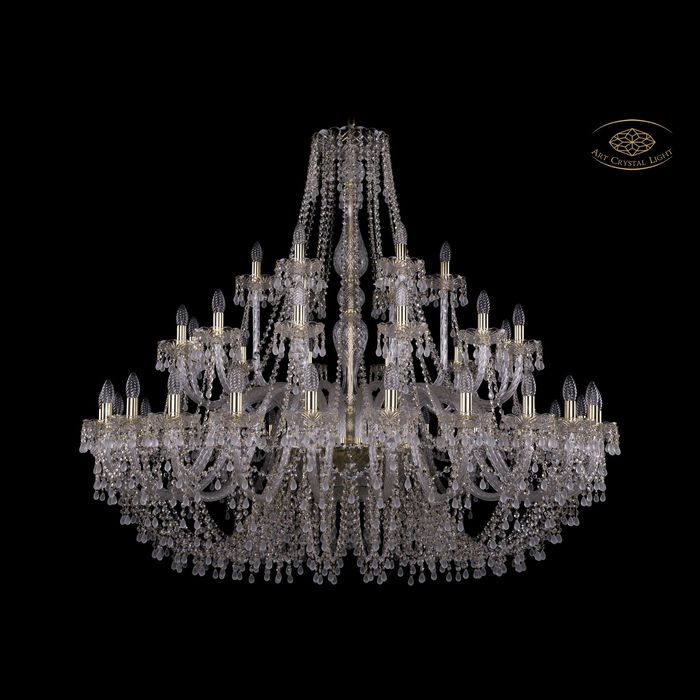 Люстра хрустальная 110.24+12+6.530.G.V0300 Art Crystal Light