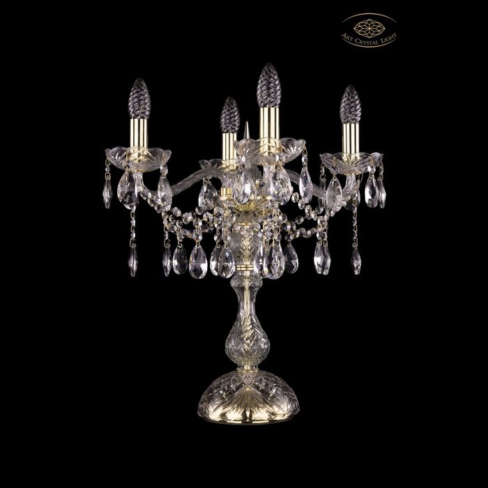 Настольная лампа хрустальная 113L.4.141-47.G Art Crystal Light
